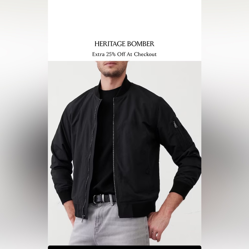 Men’s Banana Republic Heritage Bomber Jacket